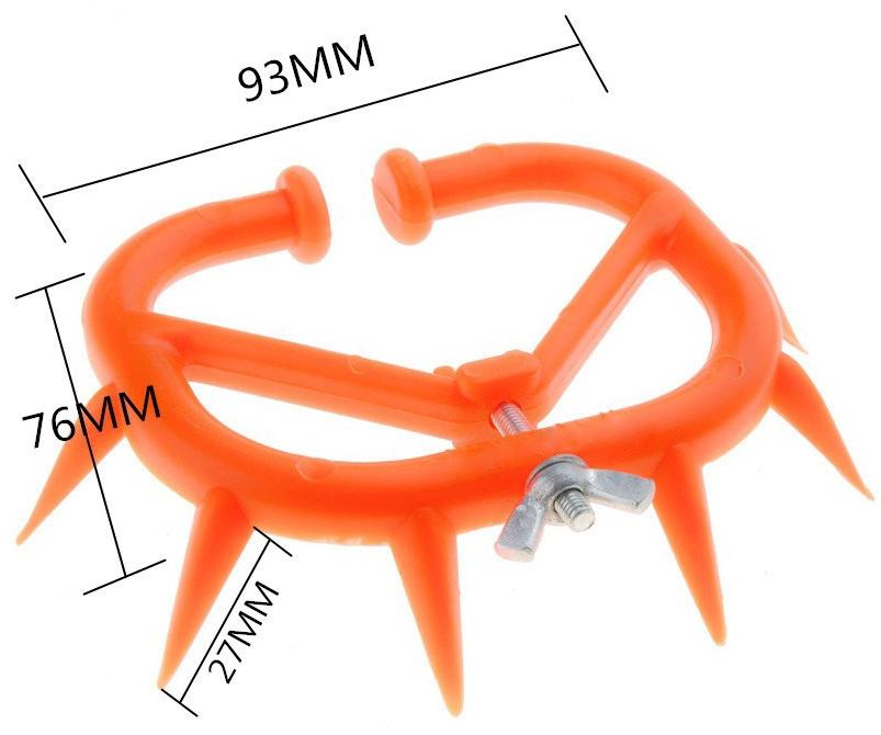 Кольцо на нос против сосания для взрослых животных, оранжевый